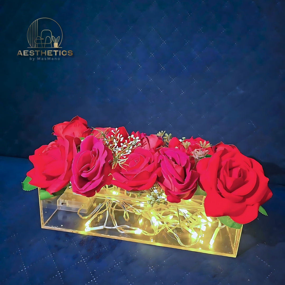 Elegant Floral Arrangement Box